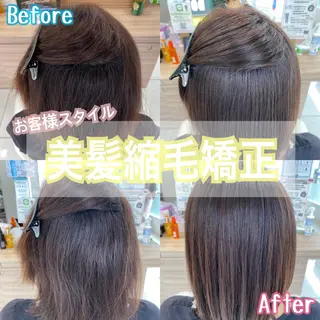 ミディアム パーマ 古畑 翔太のヘアスタイル