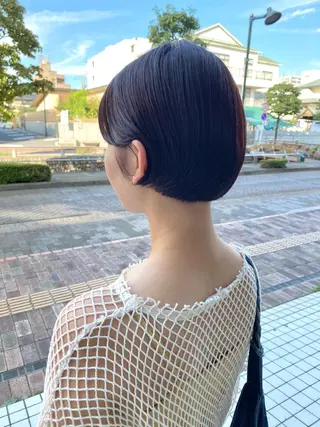 ショート カラー 藤野 けいごのヘアスタイル