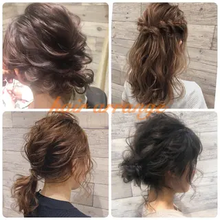 ヘアアレンジ ツヤ髪になりたい方へ 🩷柴田知亜希のヘアスタイル