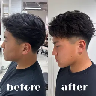 メンズ 🦋艶髪縮毛矯正 CoCo.🦋のヘアスタイル