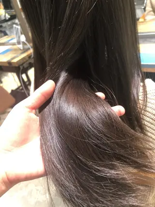 ロング 【柔らか透明感✨/ 似合せ前髪】大石葉月のヘアスタイル