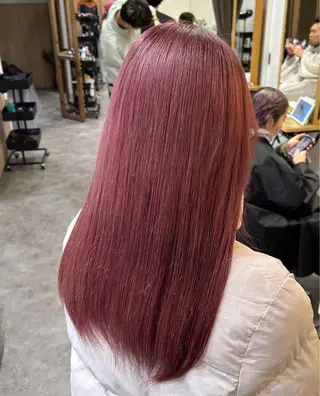 ロング カラー 艶カラー/縮毛矯正/ ケア/アレンジ/桜悠のヘアスタイル