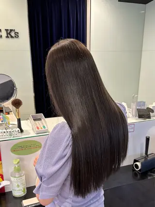 ロング カラー レイヤー/艶カラー ROKUのヘアスタイル