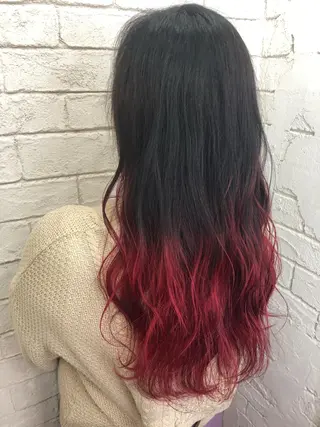 ロング 江幡 渉のヘアスタイル