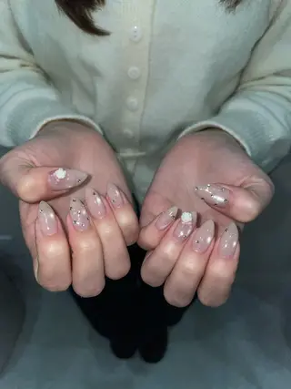 ネイル GO TODAY 吉祥寺Glint所属・うの 韓国ﾈｲﾙ໒꒱⋆⭒˚のネイルデザイン