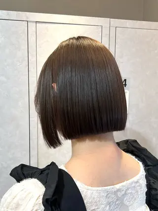 ショート 神戸ボブ✂️ ioe三宮/田 伸佳のヘアスタイル