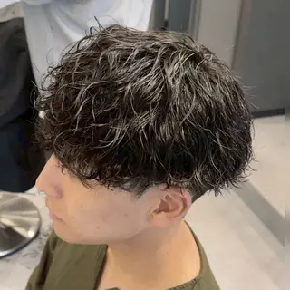 パーマ メンズ HYPE所属・波巻き🌊✖️ シャドウ🐾/AOIのヘアスタイル
