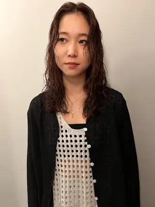 ミディアム パーマ ショート/ボブ /パーマ🌿柏原良亮のヘアスタイル