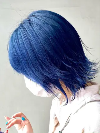 ミディアム ANGELICA 吉川智昭のヘアスタイル