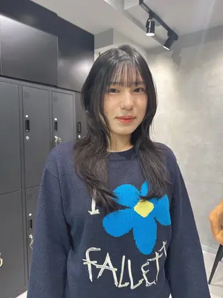 ロング カラー レイヤー/ウルフ🤎 mayo.のヘアスタイル