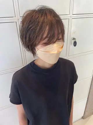 ショート カラー パーマ 鶴岡で縮毛矯正なら お任せ！ハヤシナオミのヘアスタイル