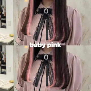 セミロング 🦋ami/浦和 ブリーチ／韓国🦋のヘアスタイル