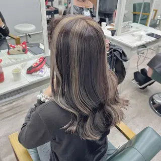 ロング カラー JUNSHIN🦋 ヘアセット／カラーのヘアスタイル