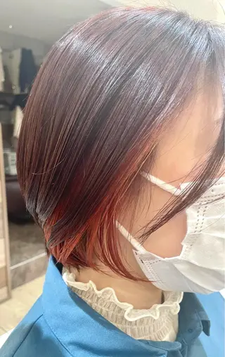 ショート カラー CUT  STUDIO 141所属・渡部 恭子のヘアスタイル