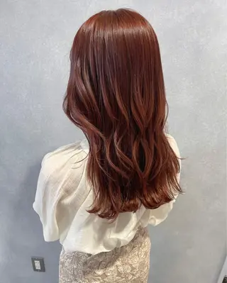 ロング カラー 唐澤 千尋のヘアスタイル