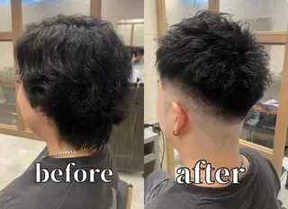 ショート メンズ 👑髪質改善/パーマ /フェード/森田のヘアスタイル