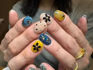 ネイル tsumeasobi所属・tsumeasobi 🪬macoのネイルデザイン