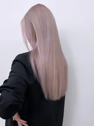 セミロング カラー LA KING GINZA TOKYO所属・🧡ショートの達人 🧡SHOのヘアスタイル