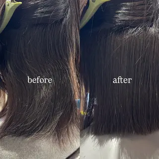 ミディアム 🌈ボブ/縮毛矯正/ 梅田美容室🌈もあのヘアスタイル