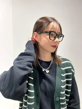 ミディアム カラー kanami - ROCCO -のヘアスタイル