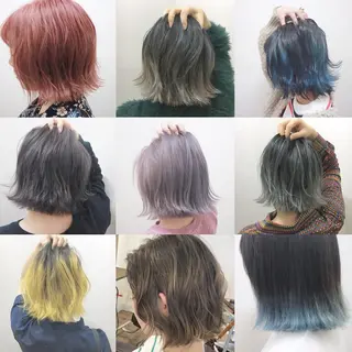ショート カラー JILBLAN京都 ショート/ハイライトのヘアスタイル