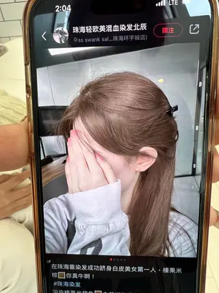 ミディアム パーマ ヘアアレンジ メンズ 堀井 凌平のヘアスタイル