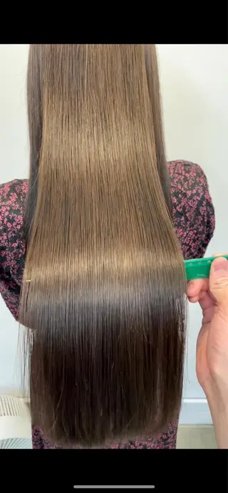 ロング カラー 🌈本物の髪質改善 森田涼平のヘアスタイル