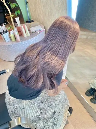 ミディアム ブリーチ指名 No1🏆RENのヘアスタイル