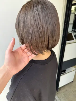 ショート カラー YUTO歴9年 ベージュの透明感得意のヘアスタイル