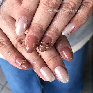 ネイル シンプルネイル EMIKOのネイルデザイン