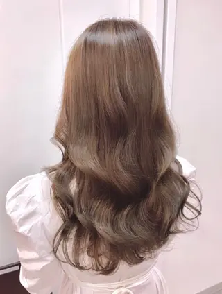 セミロング カラー ヘアアレンジ As hair所属・柔らか垢抜けｶﾗｰと ｶｯﾄ🫧ASUKAのヘアスタイル