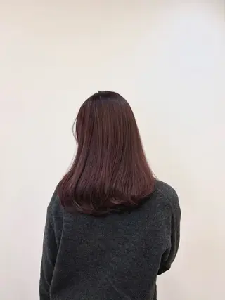 セミロング カラー elto所属・ひ な た⌇ elto 四条烏丸のヘアスタイル