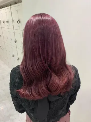 カラー Ella所属・nana【艶髪】/ レイヤー/縮毛矯正のヘアスタイル