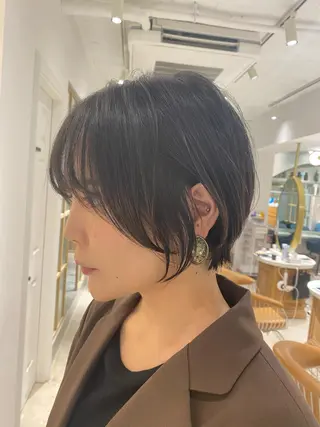 ショート 髪質改善レイヤー/ ボブたんの翔太のヘアスタイル