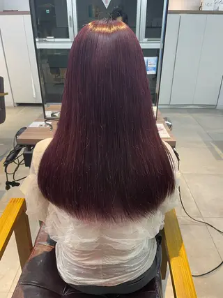 セミロング カラー 辻堂メンズ特化 YU-YAのヘアスタイル