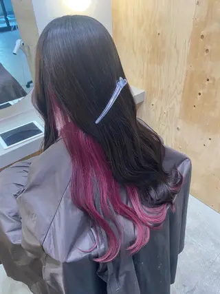 ロング カラー 海琉/ハイトーン/ 透明感カラー💛のヘアスタイル