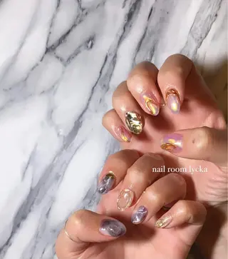 ネイル ﾈｲﾙﾙｰﾑﾘｯｶ 𝐦𝐚𝐲𝐮のネイルデザイン