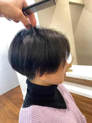 ショート nex the salon coall所属・🫧似合わせショート イシダ🫧のヘアスタイル