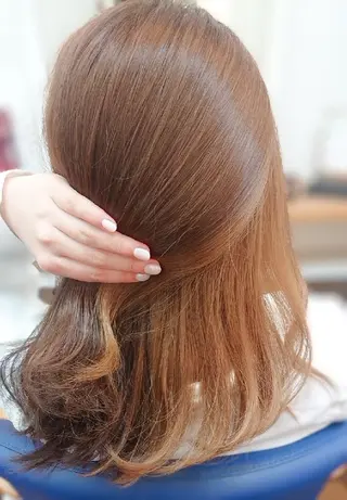 ロング カラー IDo21いど美容室 森長店長のヘアスタイル
