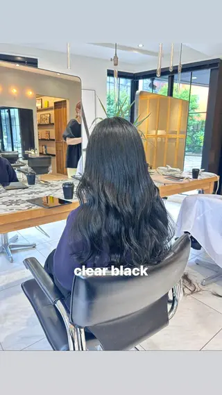 カラー miko🪽地毛風/ ハイトーン/レイヤーのヘアスタイル