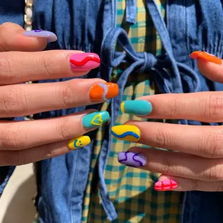 ネイル 中野 茅緩のネイルデザイン