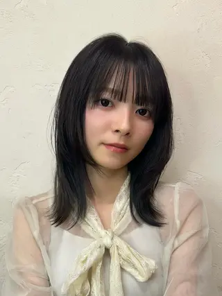 ミディアム Bonheur銀座 /前田 栞九郎のヘアスタイル