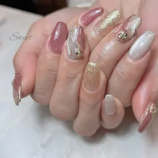 ネイル sweet 仲野陽子のネイルデザイン