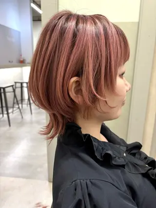 ショート Libre×Reco所属・Libre 西野圭一のヘアスタイル