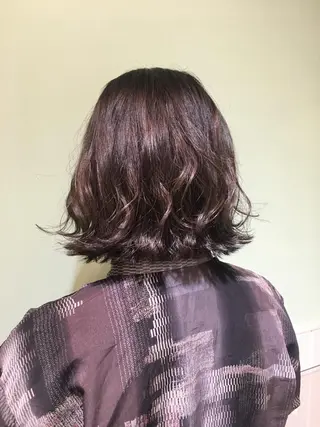 ミディアム 田中 未澪のヘアスタイル