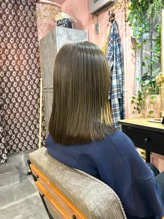 ミディアム カラー YARD所属・住 真優/艶髪カラー /モデル様募集中✨のヘアスタイル