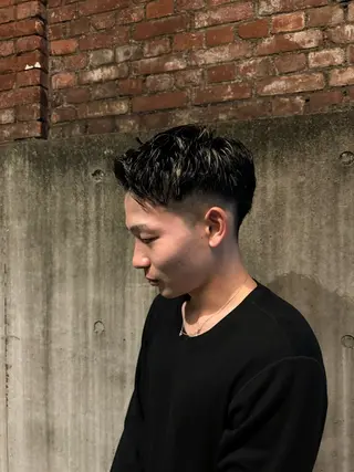 カラー メンズ 💞m.slash YUIのヘアスタイル