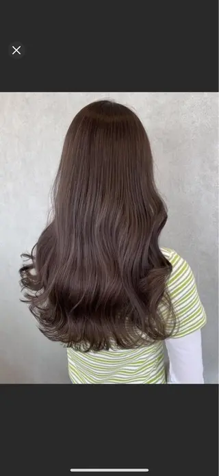 セミロング 【earth】オガタ 🫧髪質改善縮毛🫧のヘアスタイル