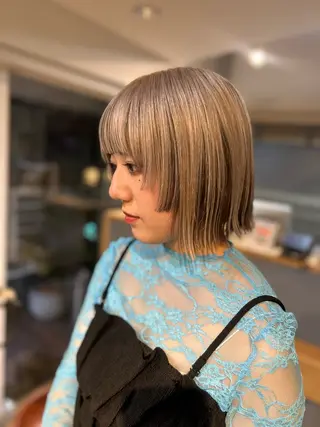 ショート 🤎指名No.1ハイ トーン🤎日向花🤎のヘアスタイル