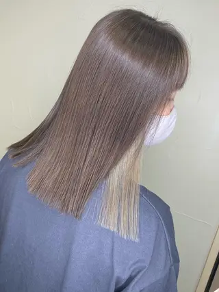 セミロング カラー MERRY所属・寺門 拓馬のヘアスタイル